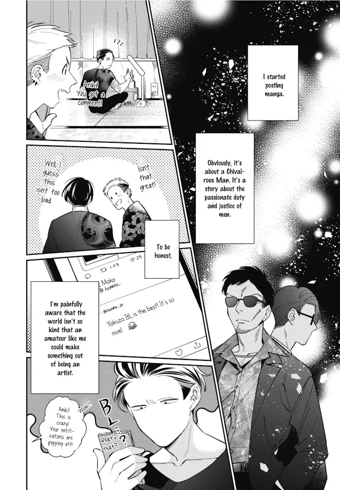 Moto Yakuza Ga Bl Sakka Ni Nattarashii - Chapter 1 Page 21