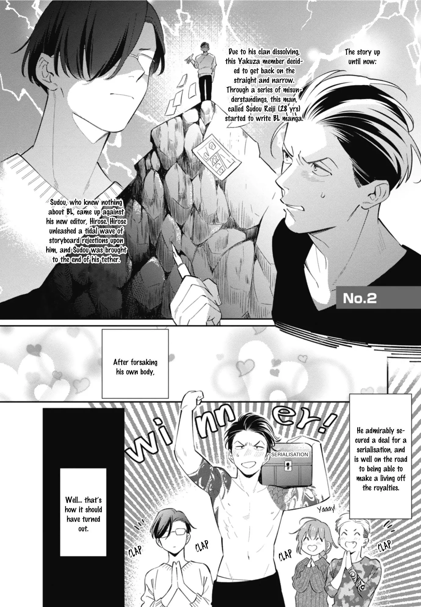 Moto Yakuza Ga Bl Sakka Ni Nattarashii - Chapter 2 Page 4