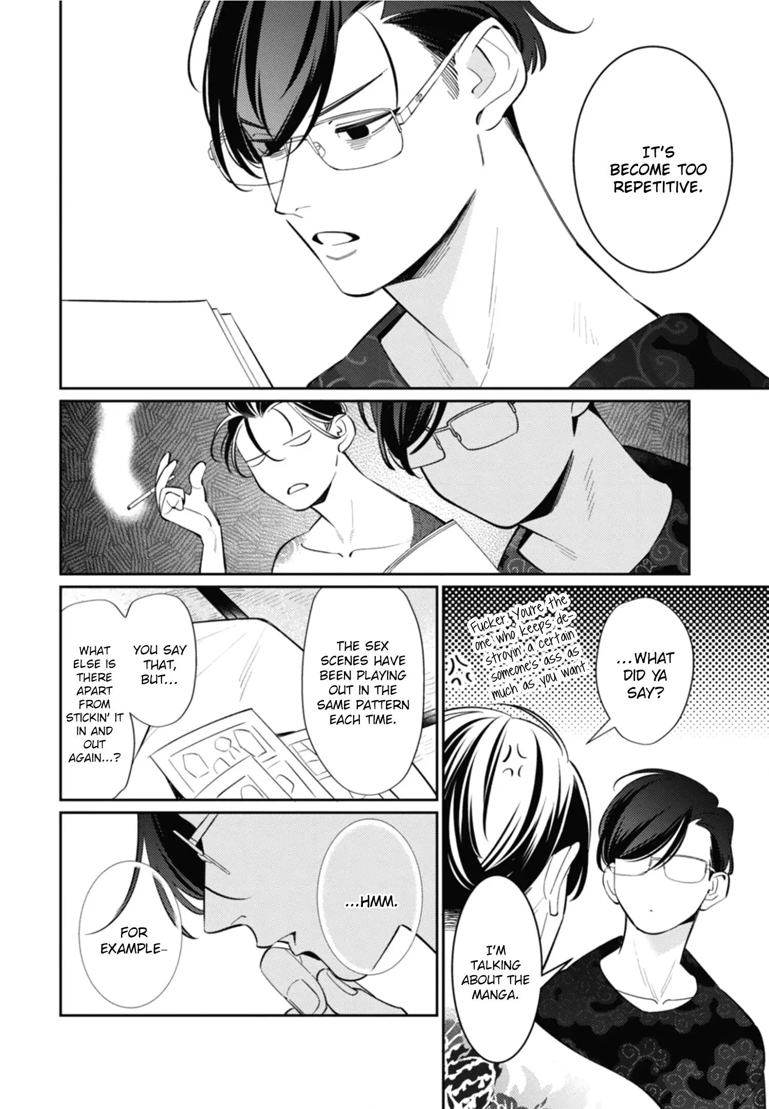 Moto Yakuza Ga Bl Sakka Ni Nattarashii - Chapter 8 Page 5