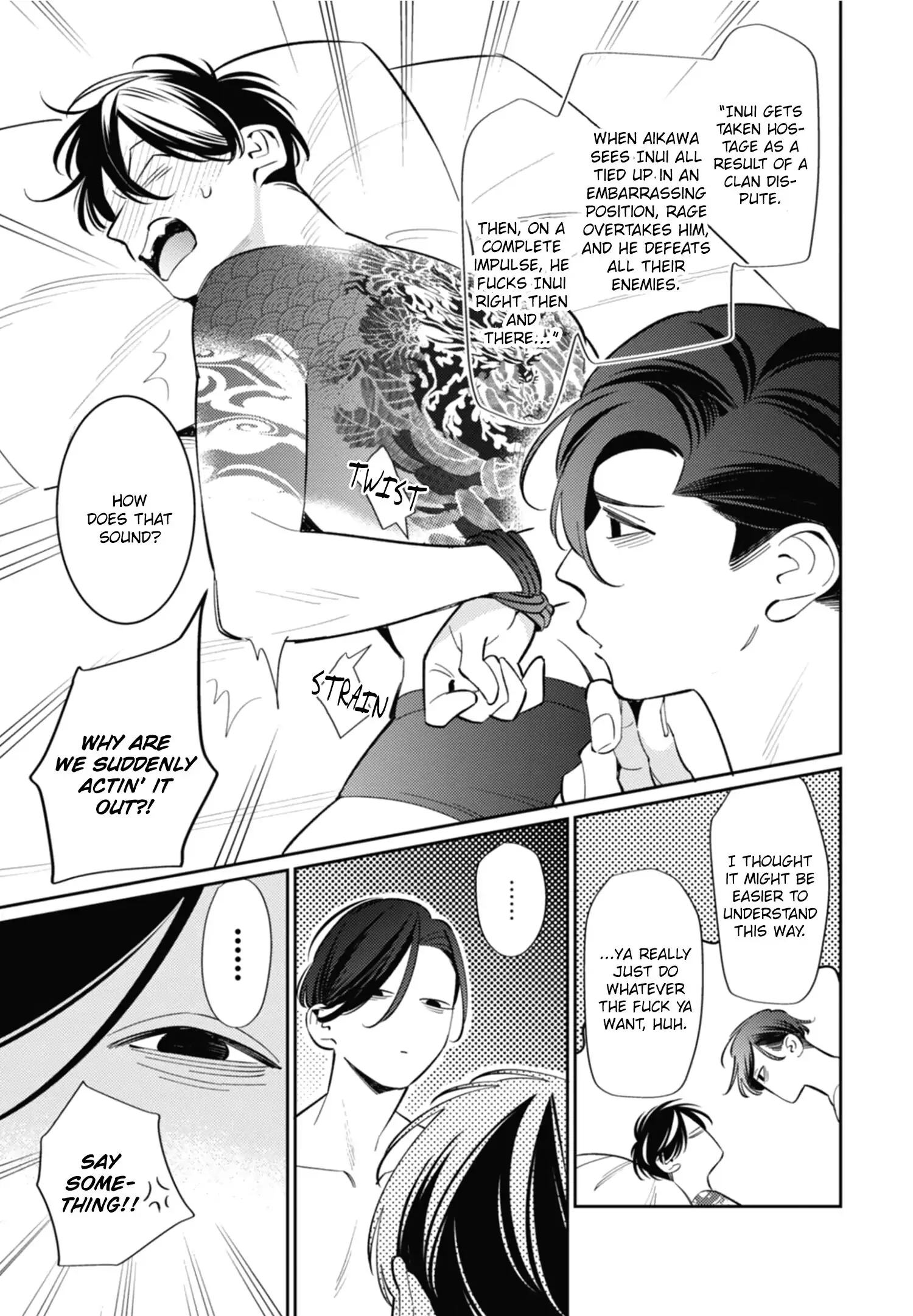 Moto Yakuza Ga Bl Sakka Ni Nattarashii - Chapter 8 Page 6