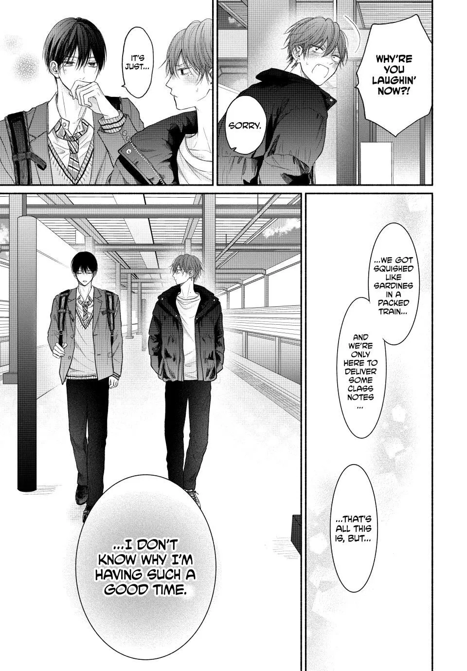 Tamaranai no wa Koi na no ka? - Chapter 10.2 Page 3