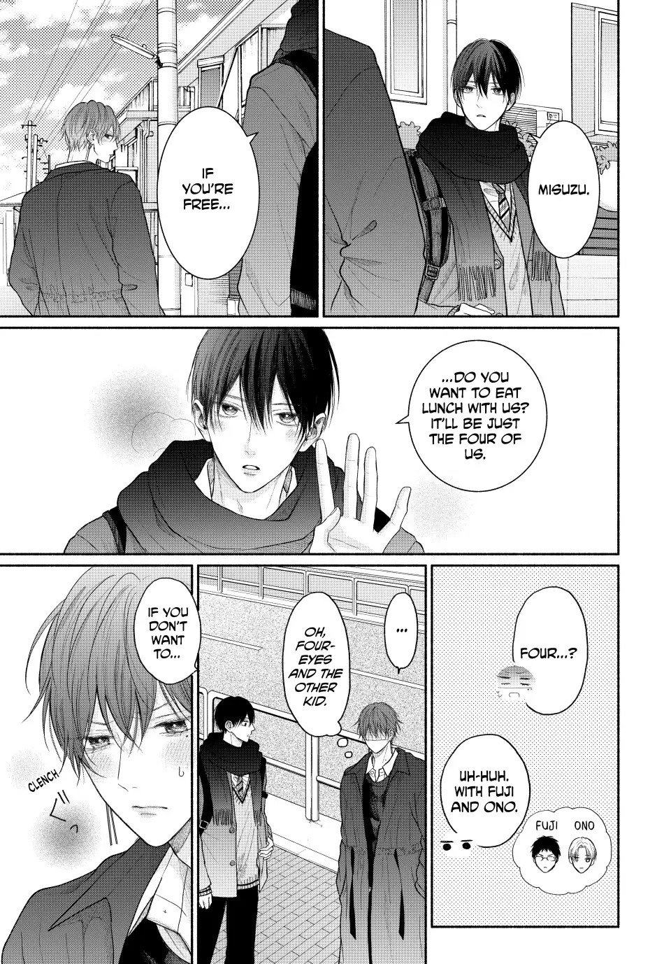 Tamaranai no wa Koi na no ka? - Chapter 14.1 Page 9