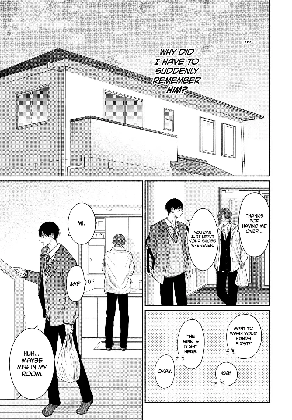 Tamaranai no wa Koi na no ka? - Chapter 16.1 Page 9