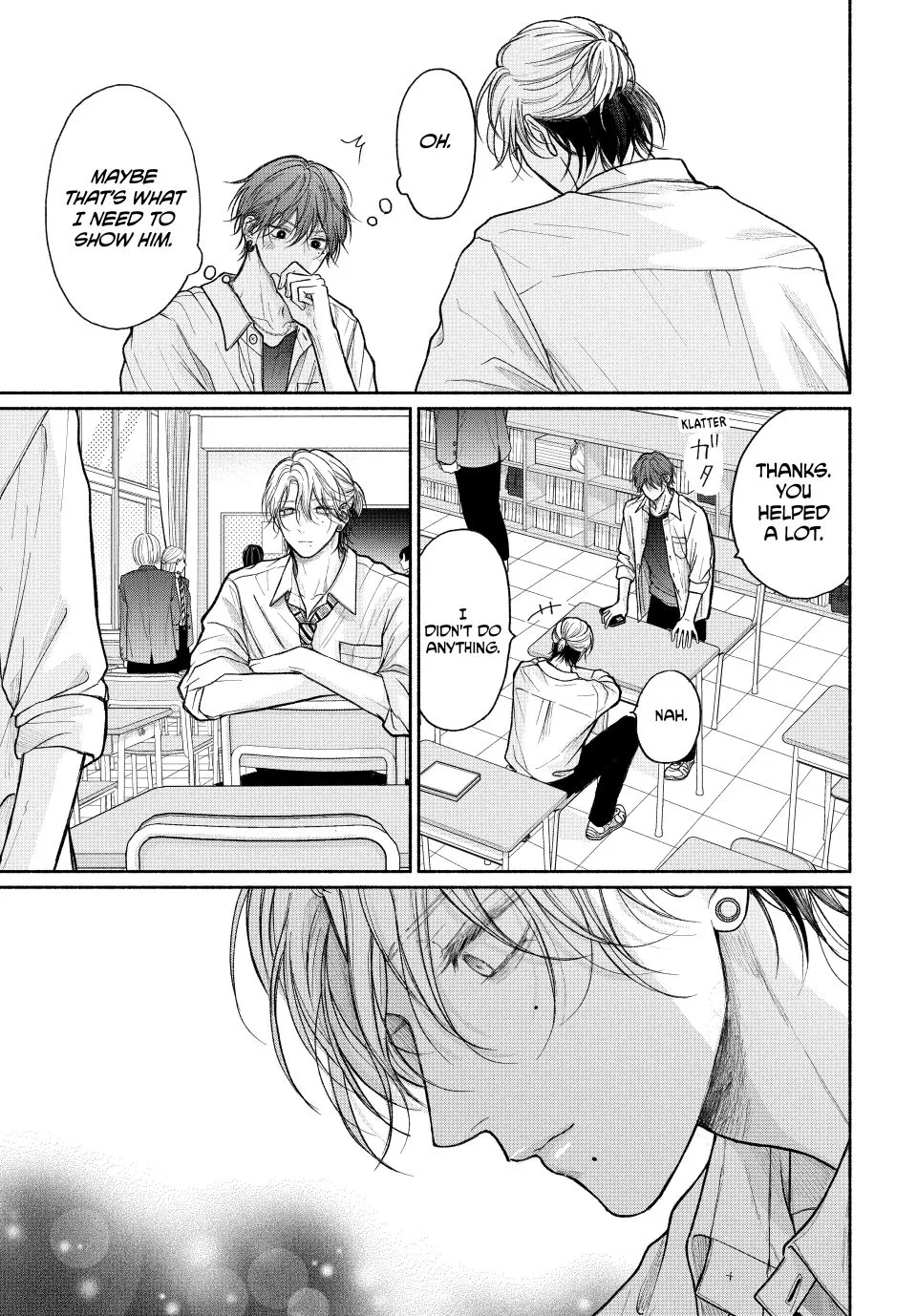 Tamaranai no wa Koi na no ka? - Chapter 22.1 Page 9