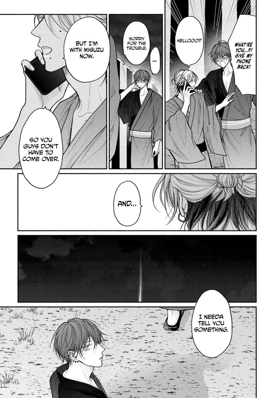 Tamaranai no wa Koi na no ka? - Chapter 24.2 Page 15