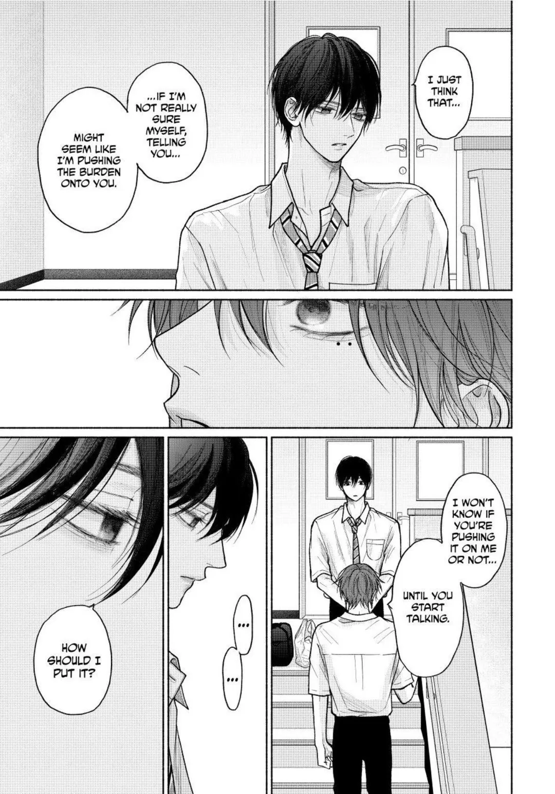 Tamaranai no wa Koi na no ka? - Chapter 29.2 Page 8