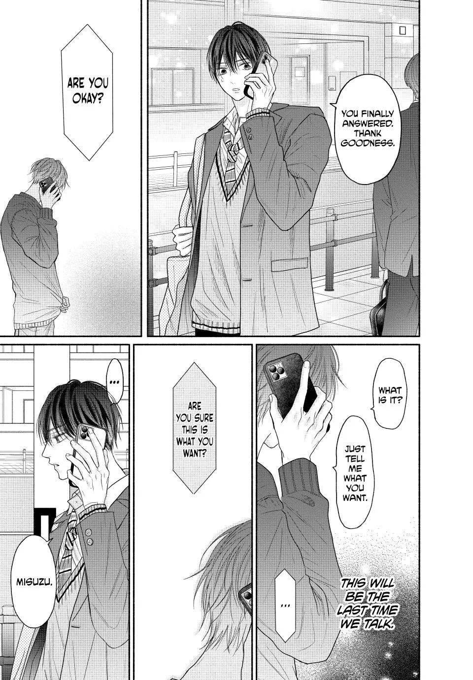 Tamaranai no wa Koi na no ka? - Chapter 8.1 Page 9