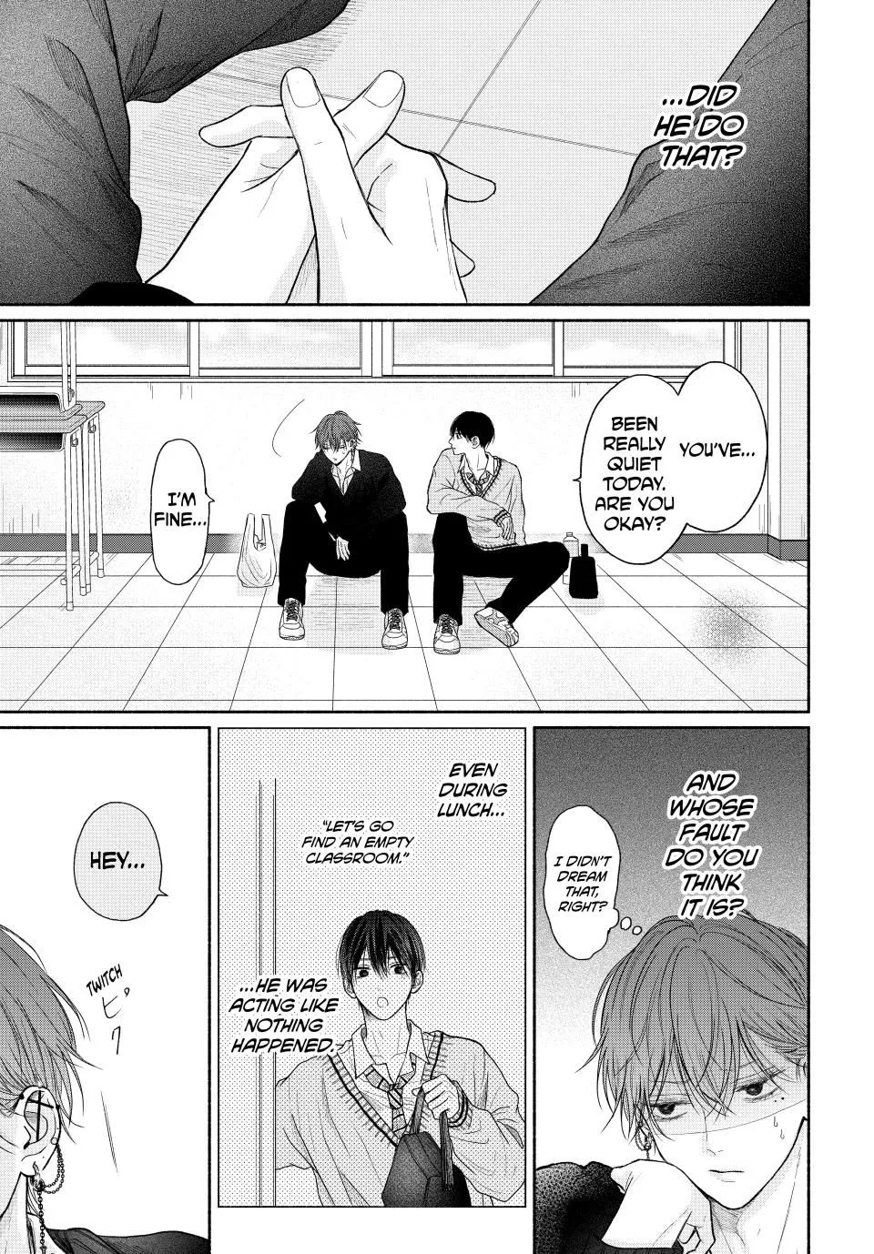 Tamaranai no wa Koi na no ka? - Chapter 9.1 Page 10