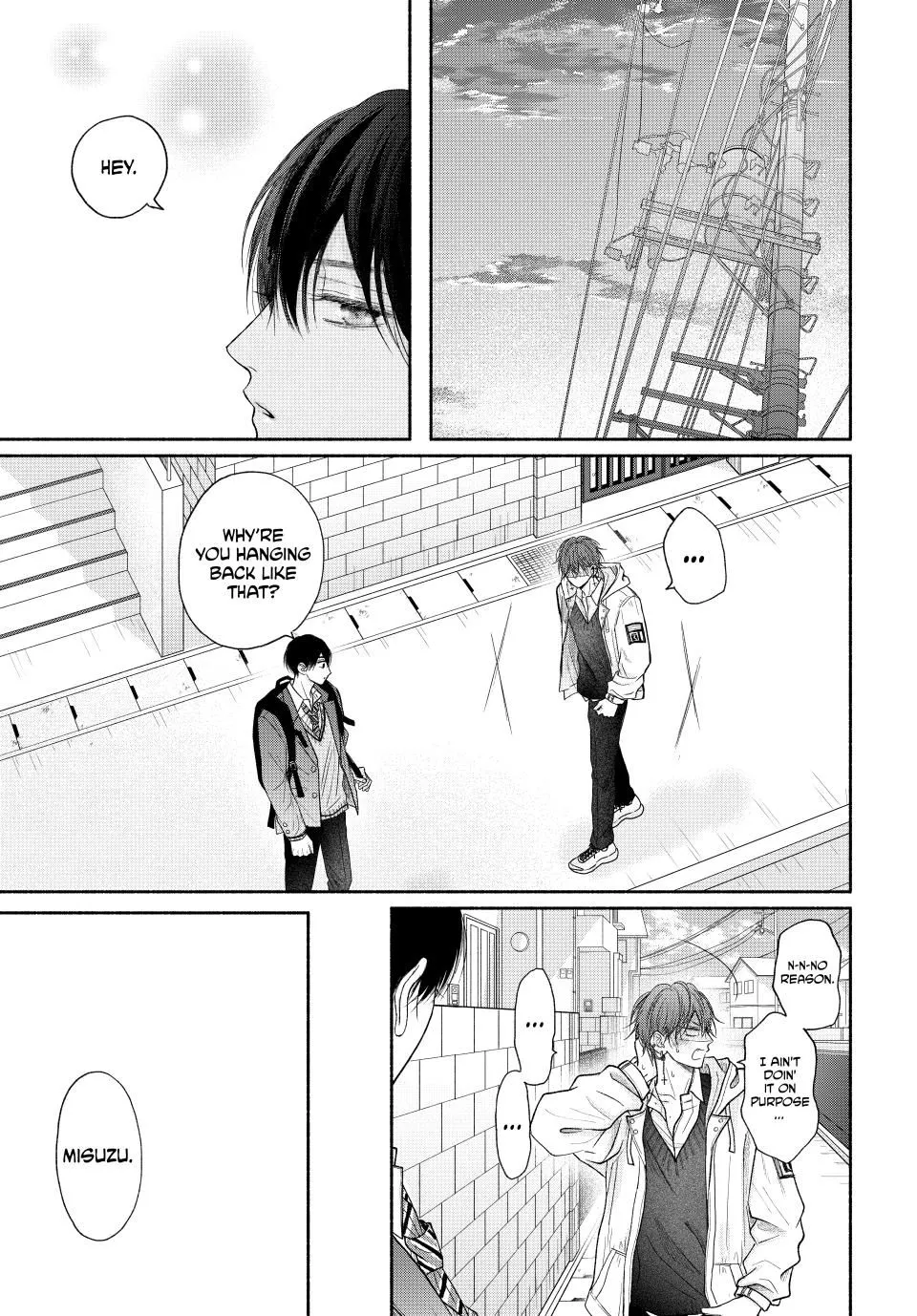 Tamaranai no wa Koi na no ka? - Chapter 9.2 Page 1