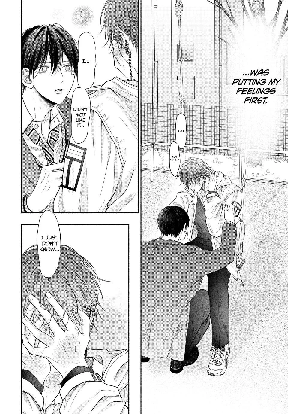 Tamaranai no wa Koi na no ka? - Chapter 9.2 Page 14