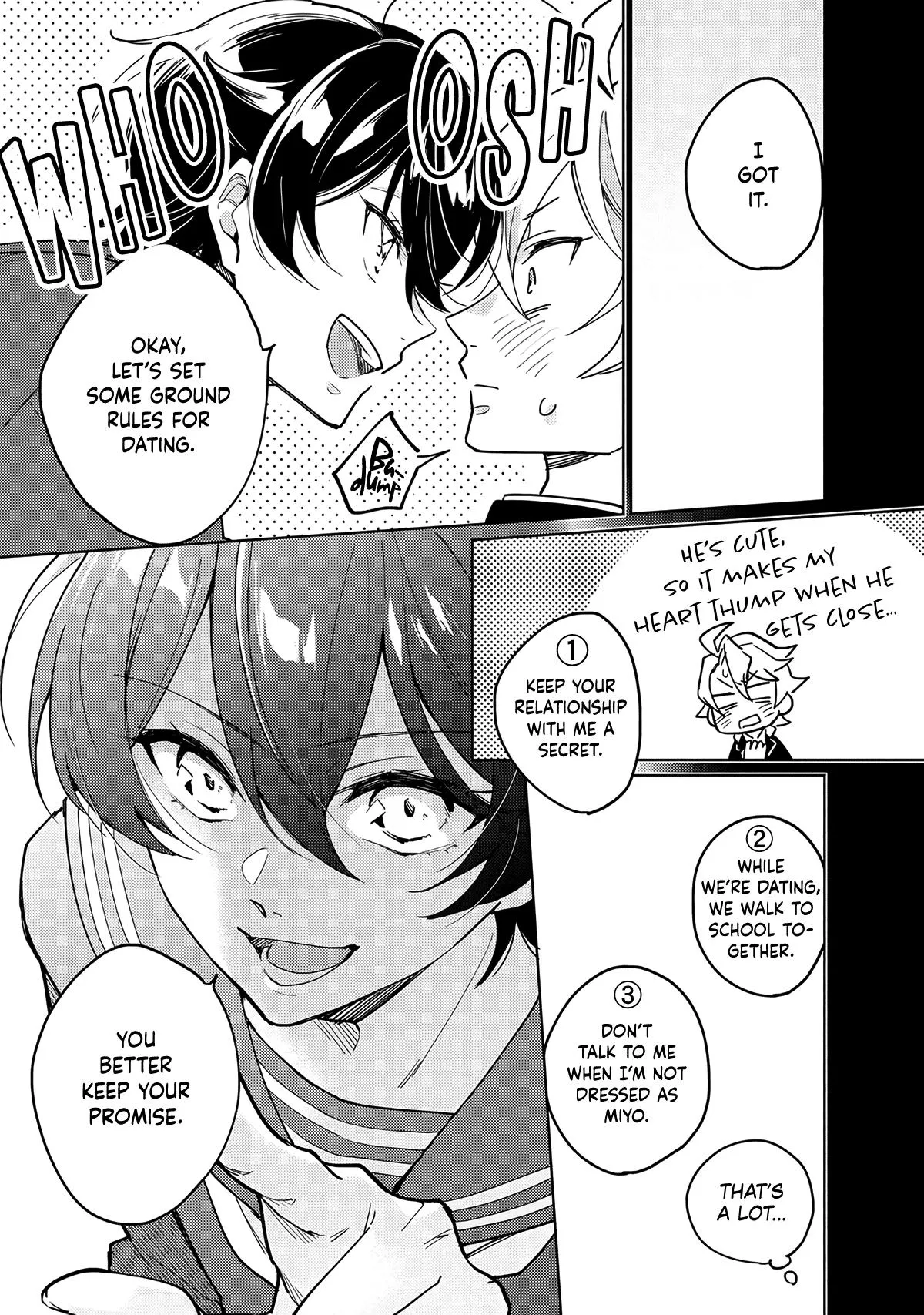 Koisuru Mizuki-kun no Kanraku Keikaku - Chapter 2 Page 8
