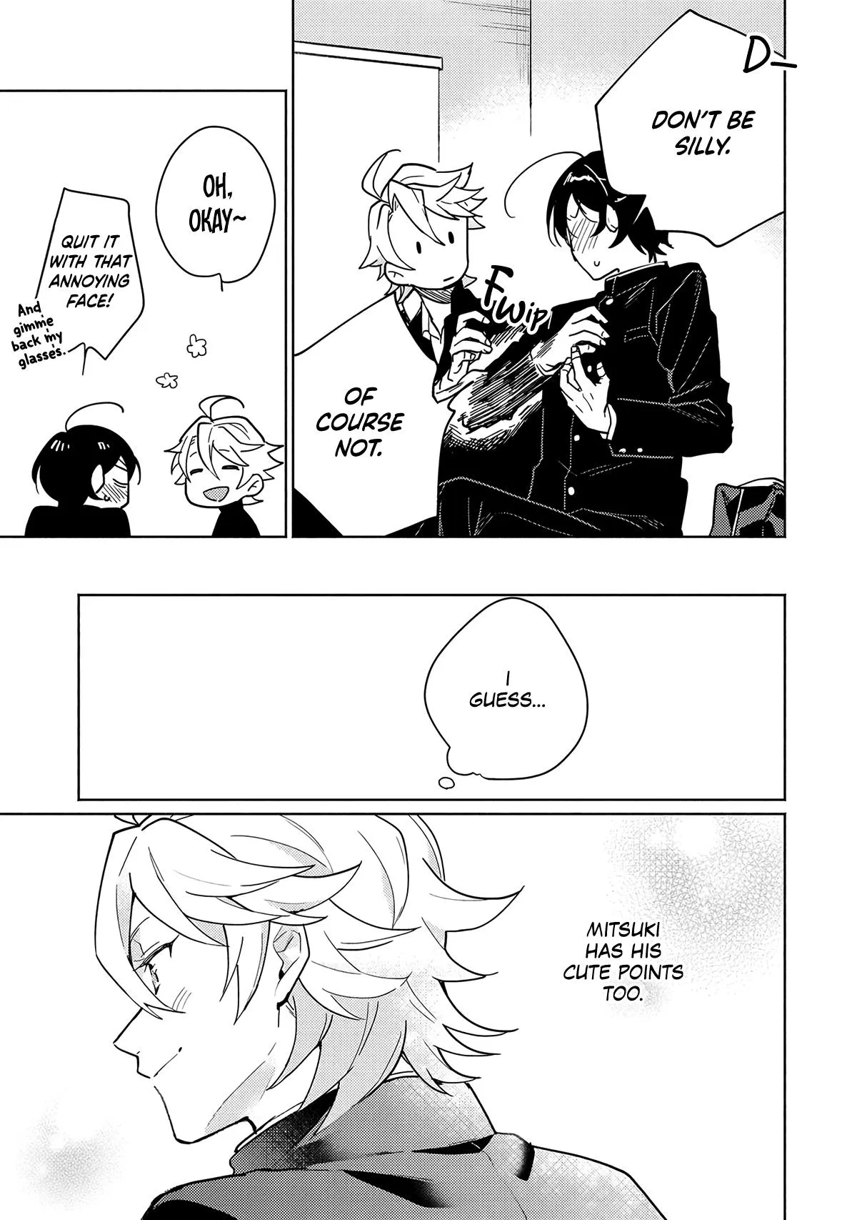 Koisuru Mizuki-kun no Kanraku Keikaku - Chapter 2 Page 28
