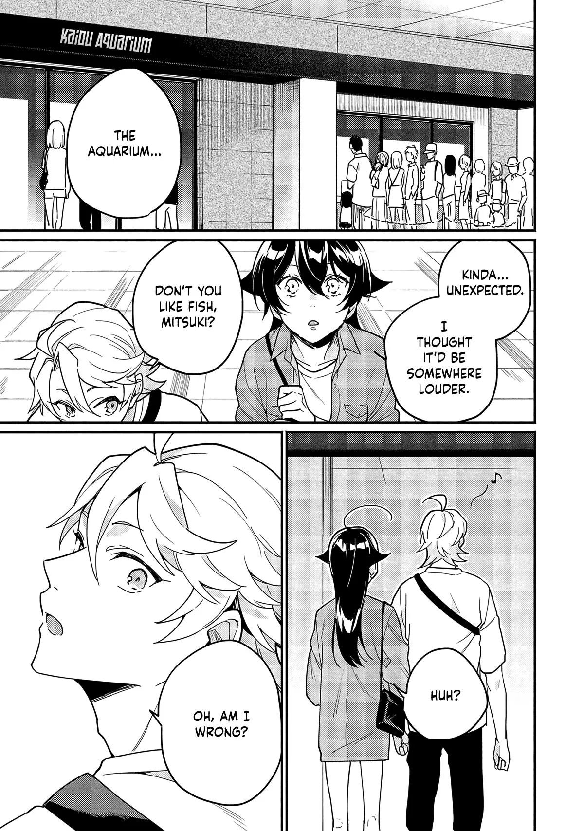 Koisuru Mizuki-kun no Kanraku Keikaku - Chapter 3 Page 7