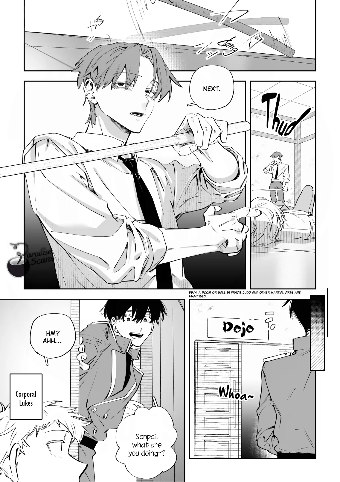 The Loyal Dog and Tsundere Second Lieutenant - Chapter 1 Page 3
