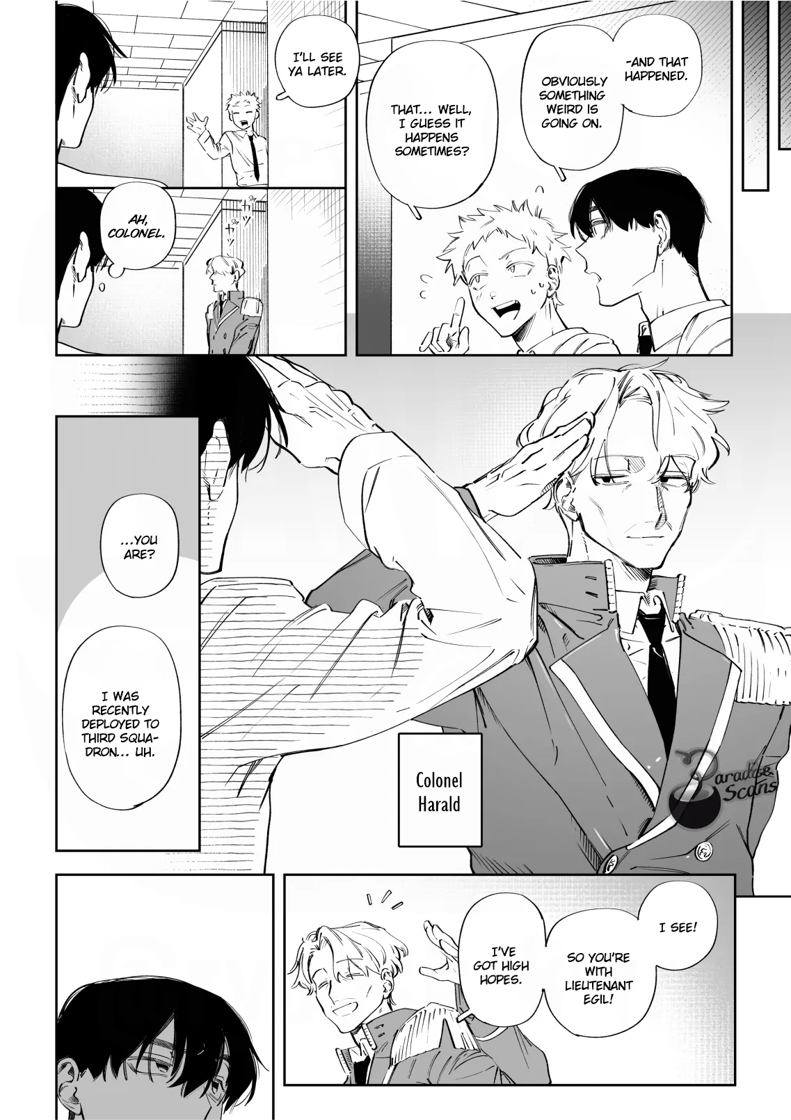 The Loyal Dog and Tsundere Second Lieutenant - Chapter 2 Page 4