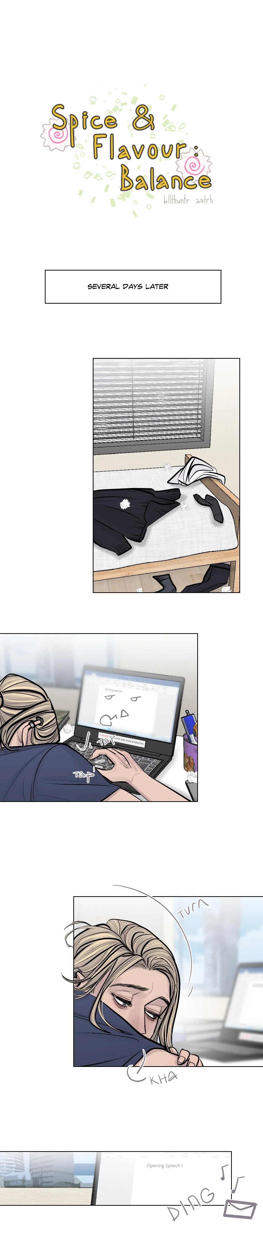 Spice and Flavour Balance - Chapter 26 Page 1