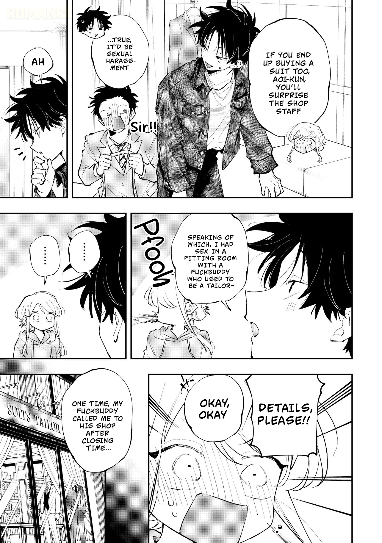 Aoi-kun no Waidan ga Tamaranai!! - Chapter 9 Page 14