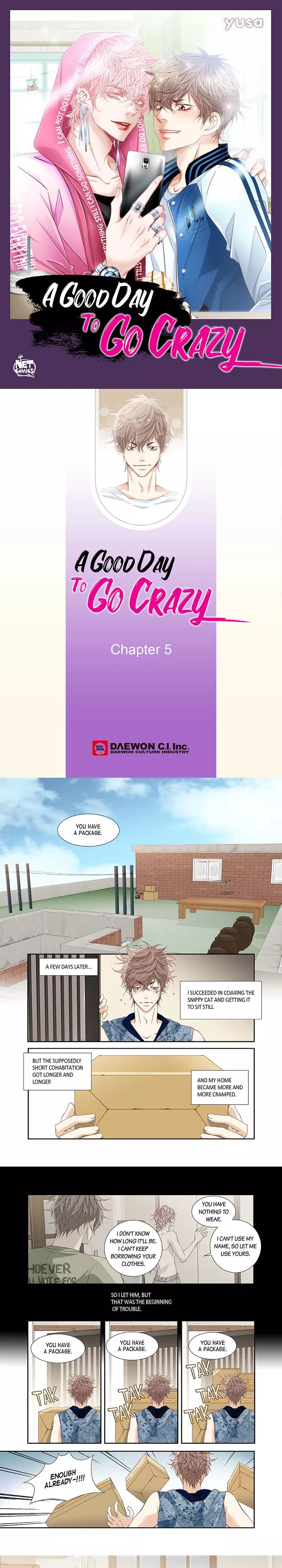A Good Day to Go Crazy - Chapter 5 Page 1