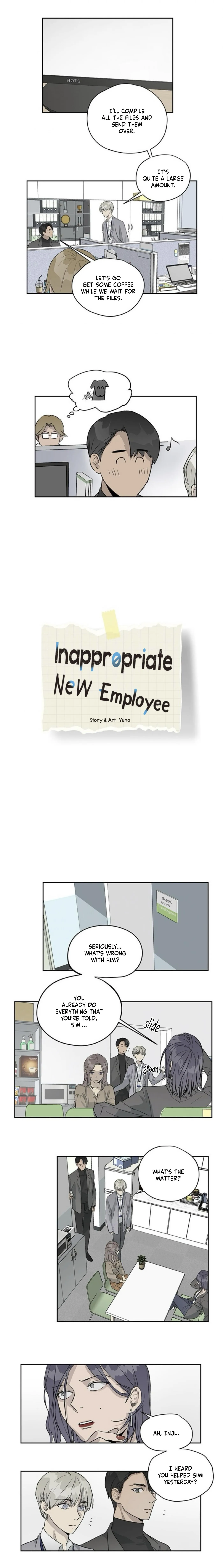 Inappropriate New Employee - Chapter 6 Page 2