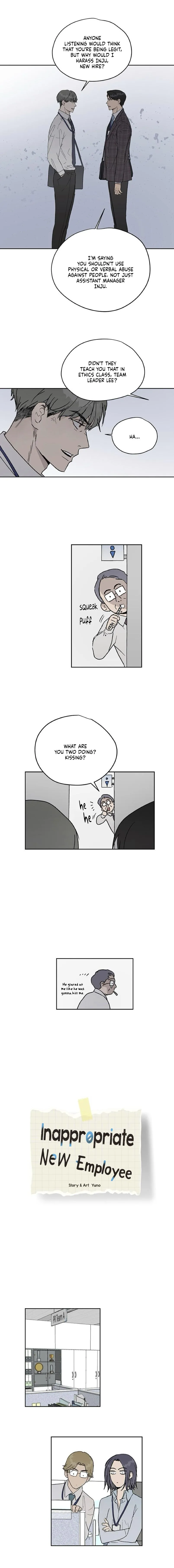 Inappropriate New Employee - Chapter 8 Page 4