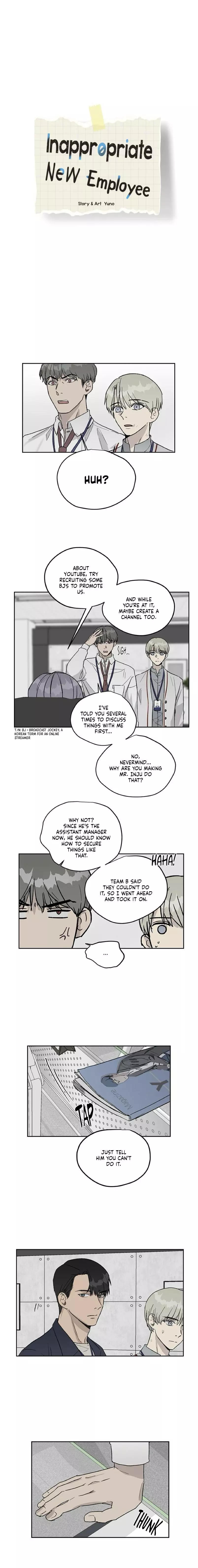 Inappropriate New Employee - Chapter 9 Page 3