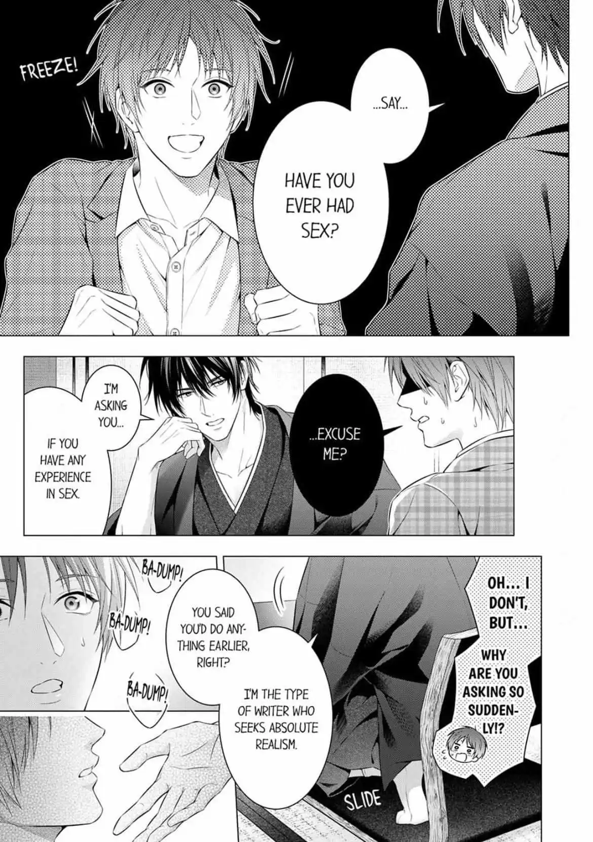 A Pornographic Romance With His Favorite Author - Chapter 1 Page 13