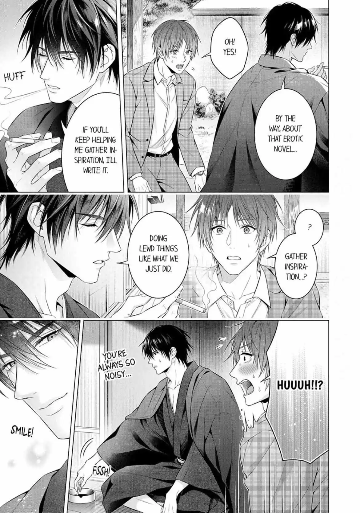 A Pornographic Romance With His Favorite Author - Chapter 1 Page 27