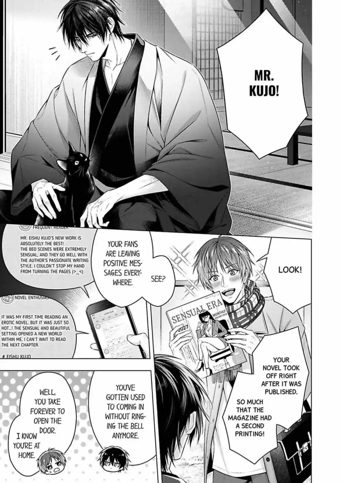 A Pornographic Romance With His Favorite Author - Chapter 3 Page 3