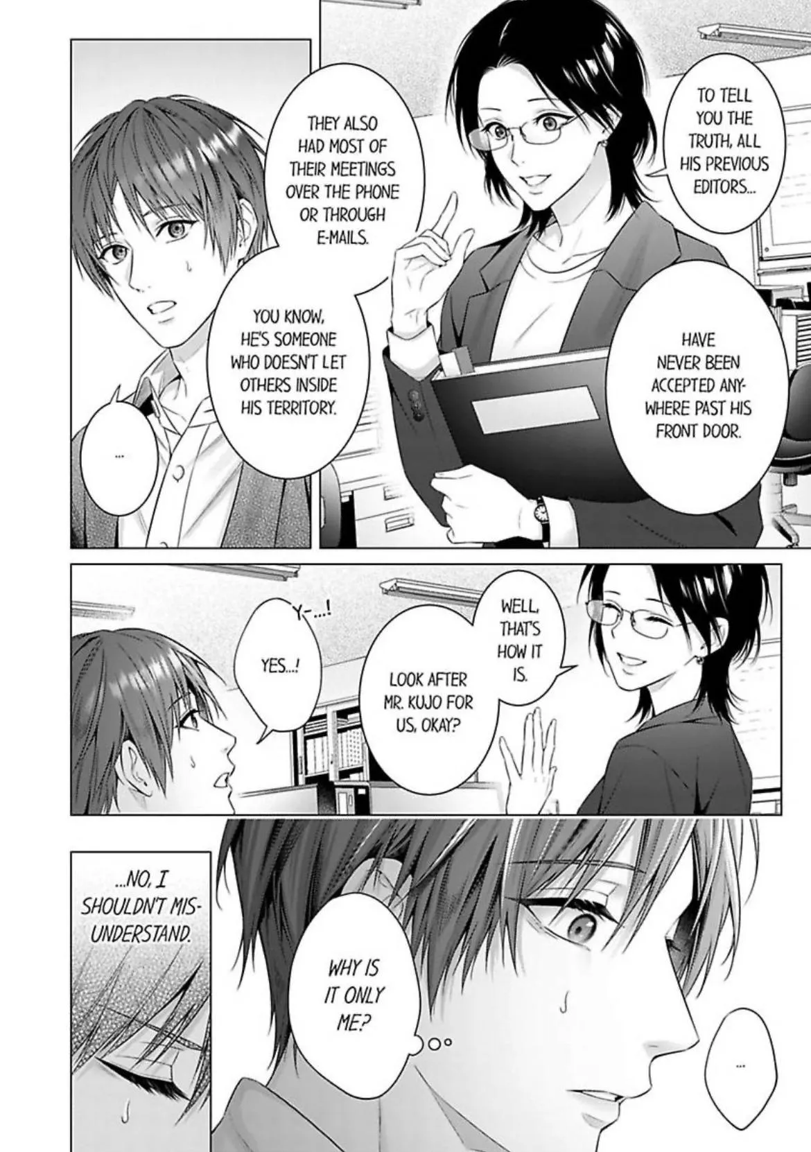 A Pornographic Romance With His Favorite Author - Chapter 5 Page 8