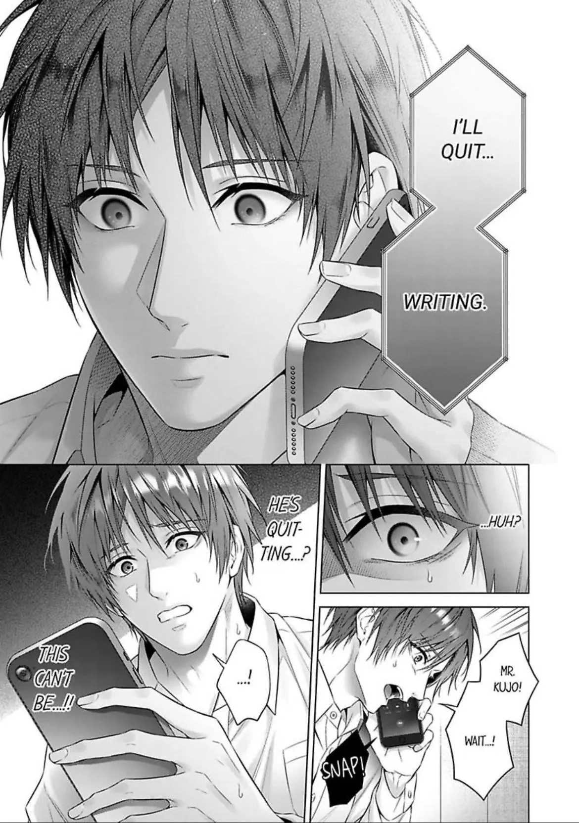 A Pornographic Romance With His Favorite Author - Chapter 5 Page 25