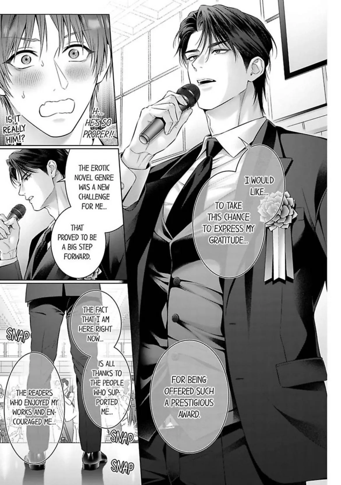 A Pornographic Romance With His Favorite Author - Chapter 7 Page 9