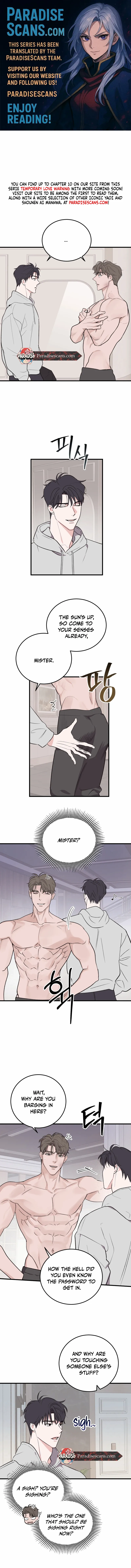 Temporary Love Alert - Chapter 2 Page 1