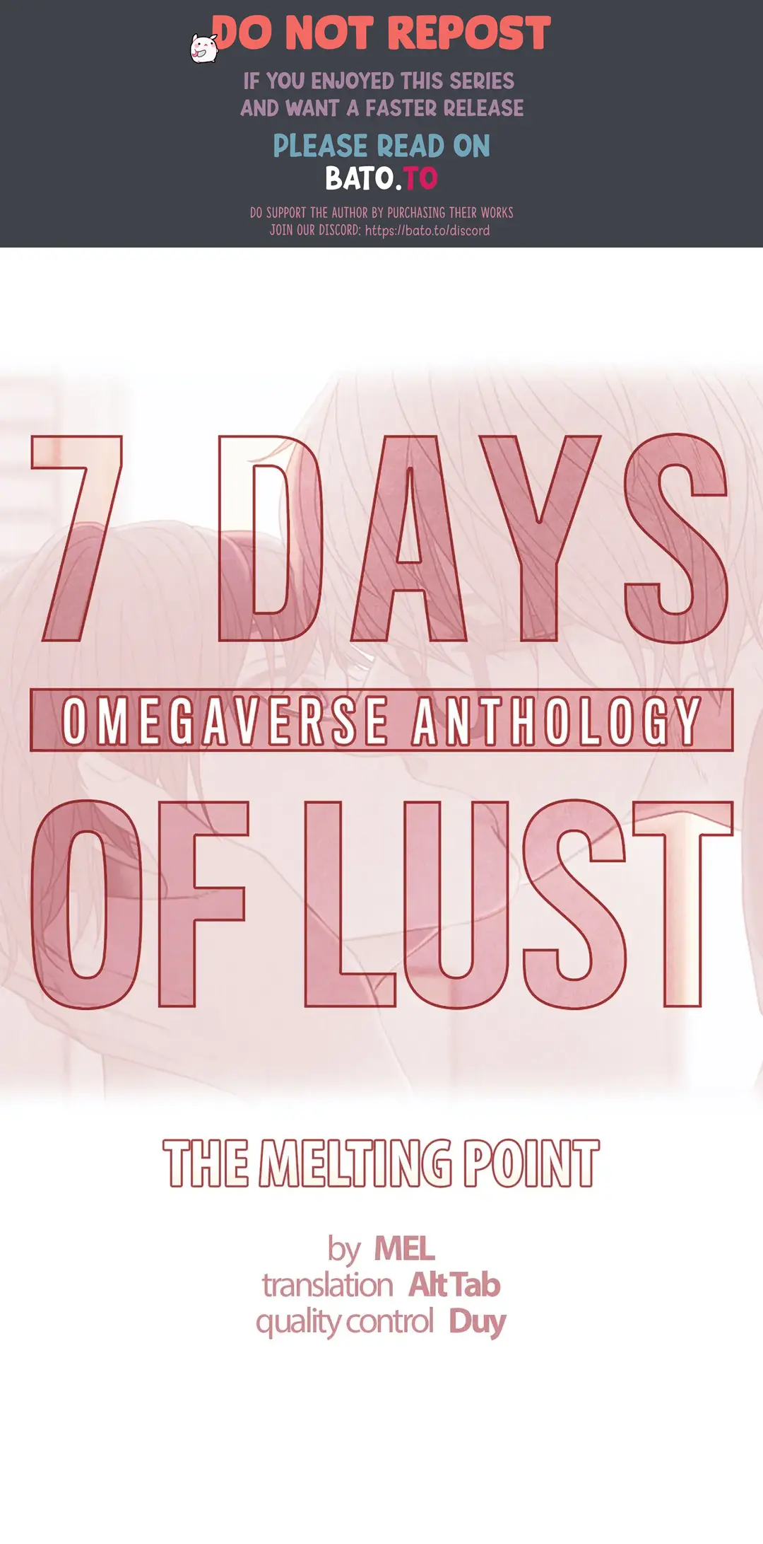 Seven Days of Lust – Omegaverse Anthology - Chapter 6 Page 1