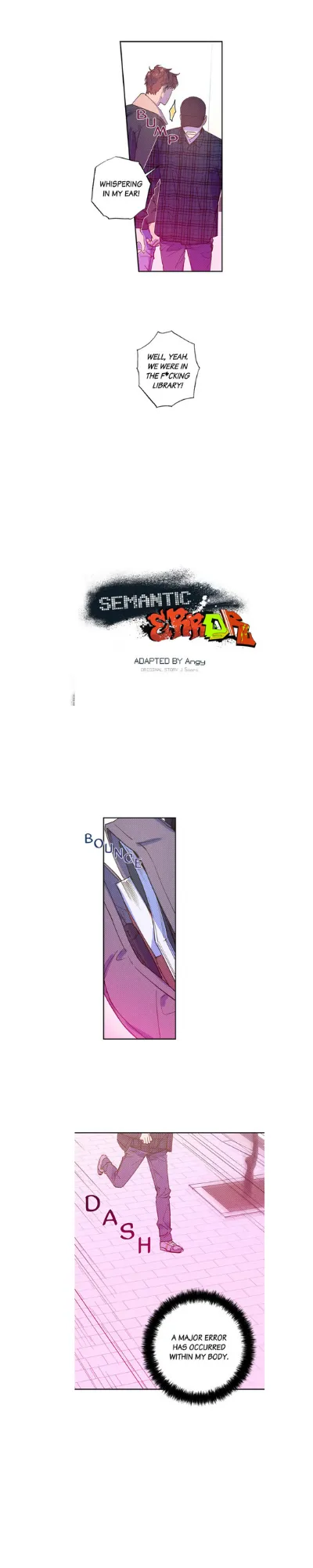Semantic Error - Chapter 26 Page 4