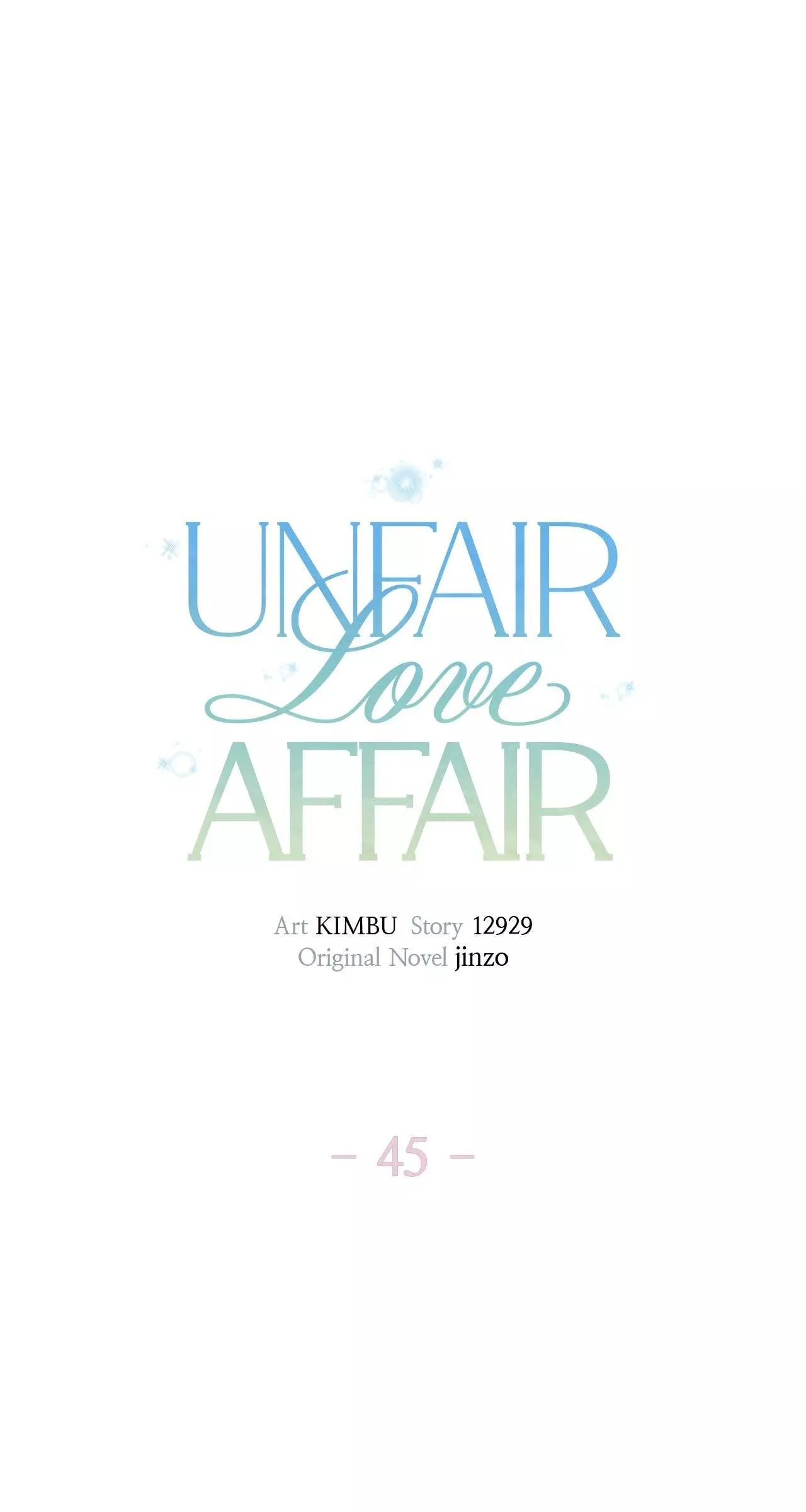 Unfair Love Affair - Chapter 45 Page 1