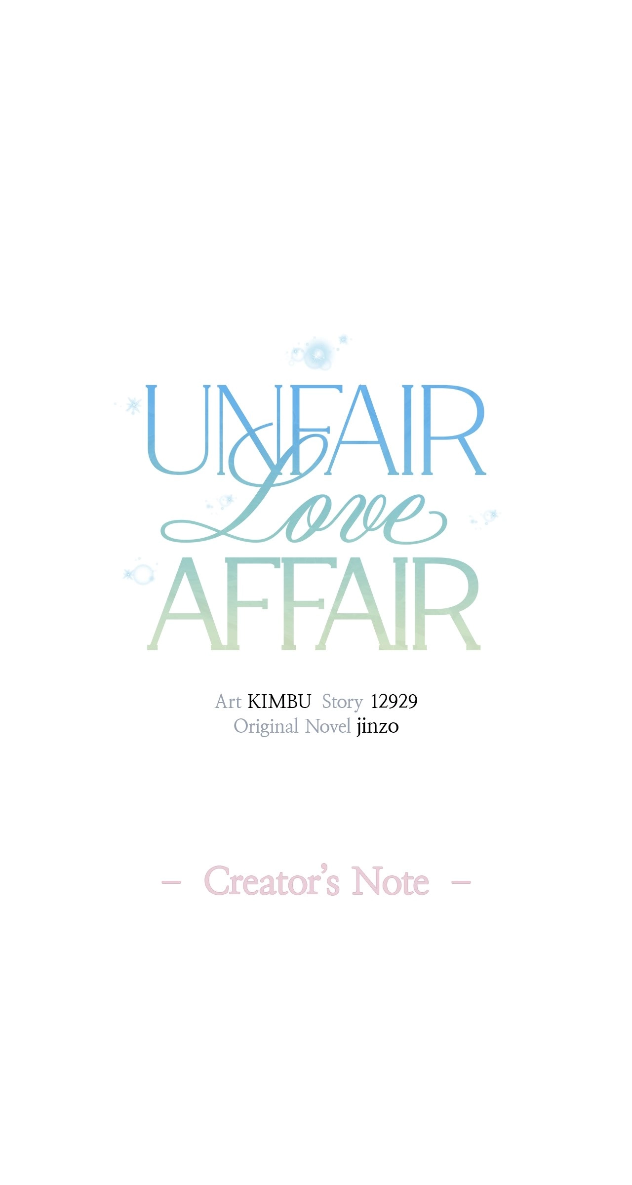Unfair Love Affair - Chapter 53 Page 1