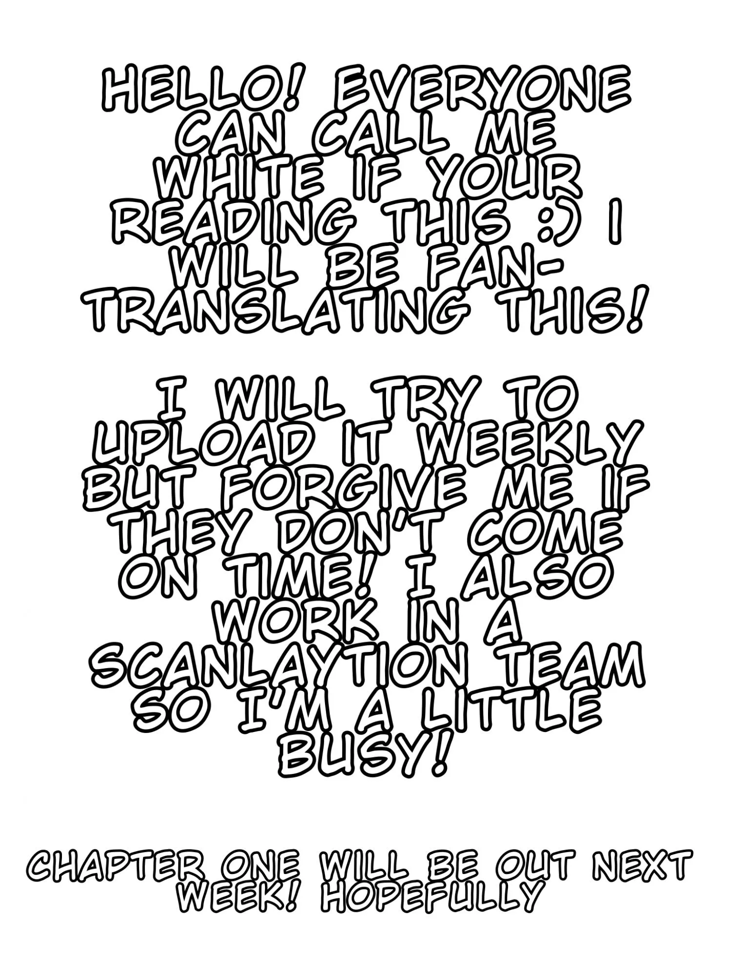 When I See Snow - Chapter 1 Page 1