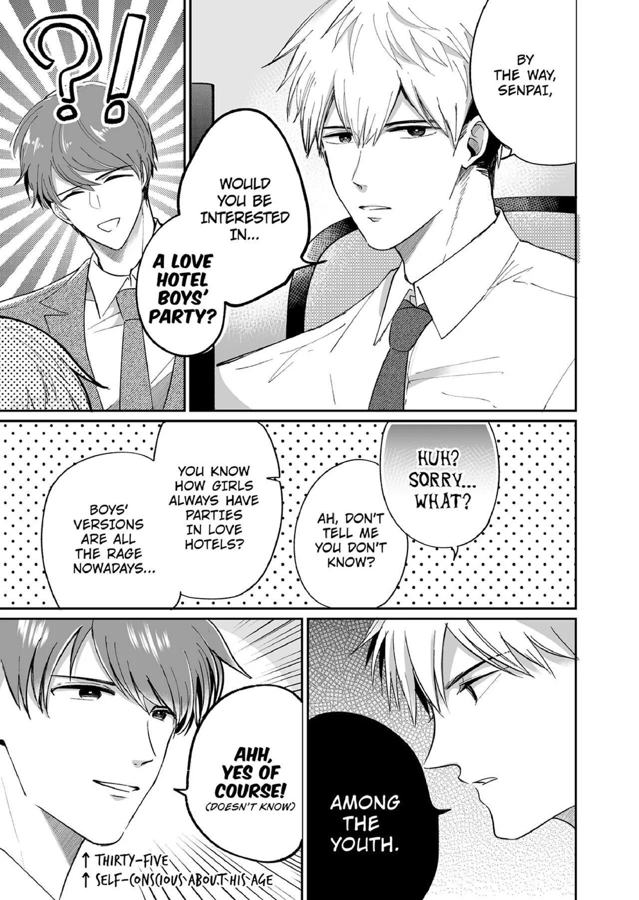 Office Worker’s Love Hotel Guys’ Night - Chapter 1 Page 2