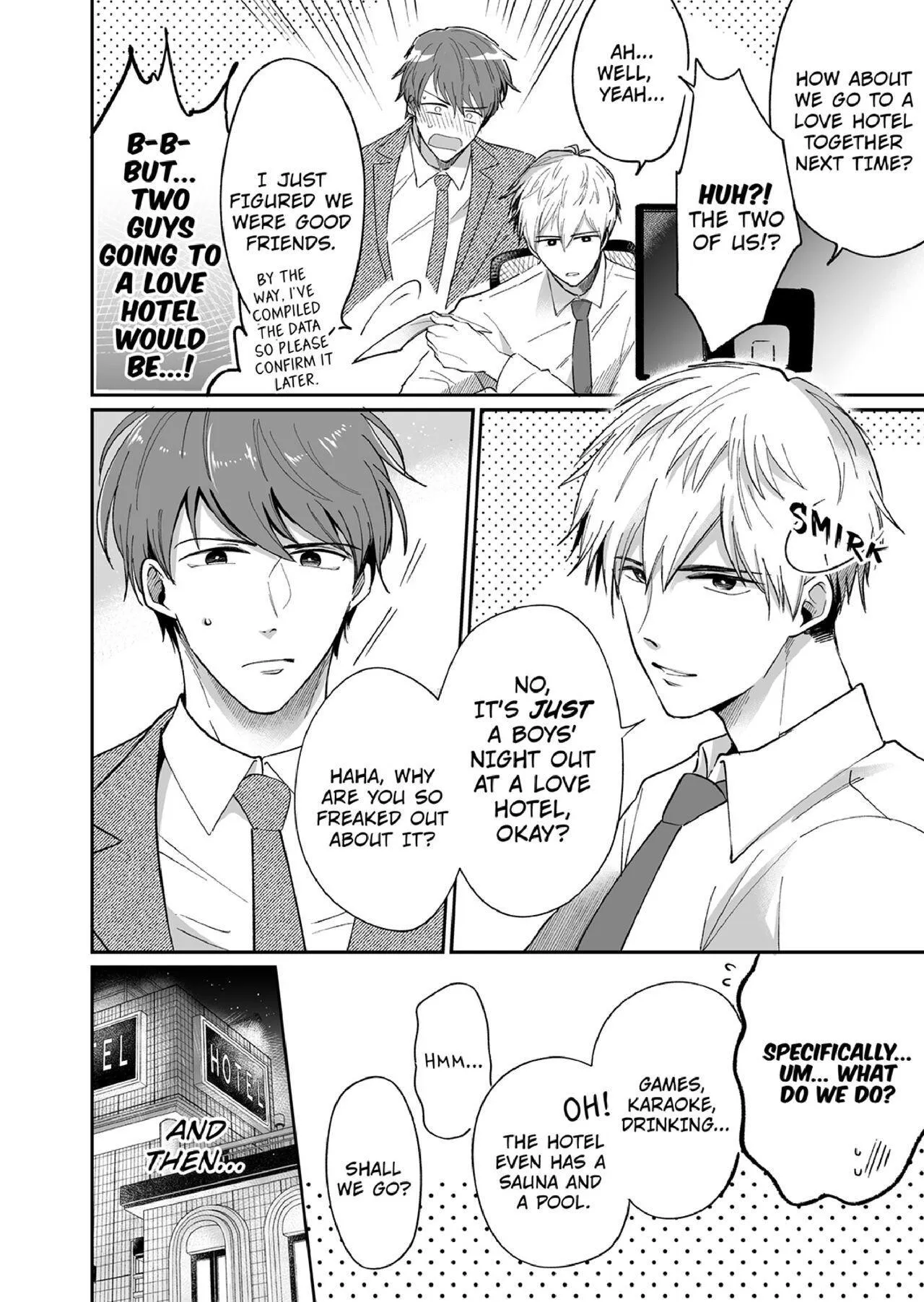 Office Worker’s Love Hotel Guys’ Night - Chapter 1 Page 3