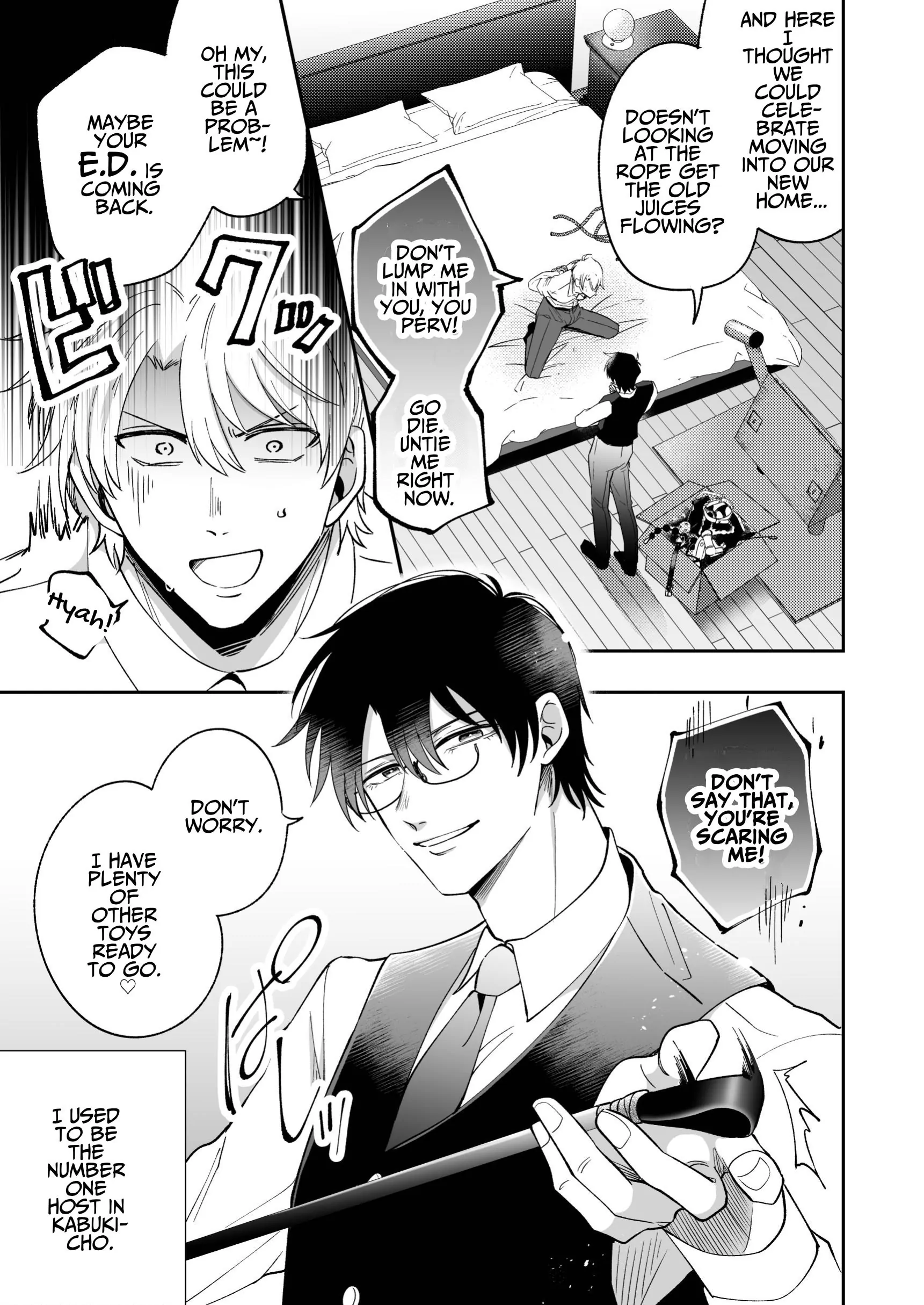 Impotent Ex-Host Playboy Imprisoned for 7 days by a Pervert - Chapter 3 Page 8