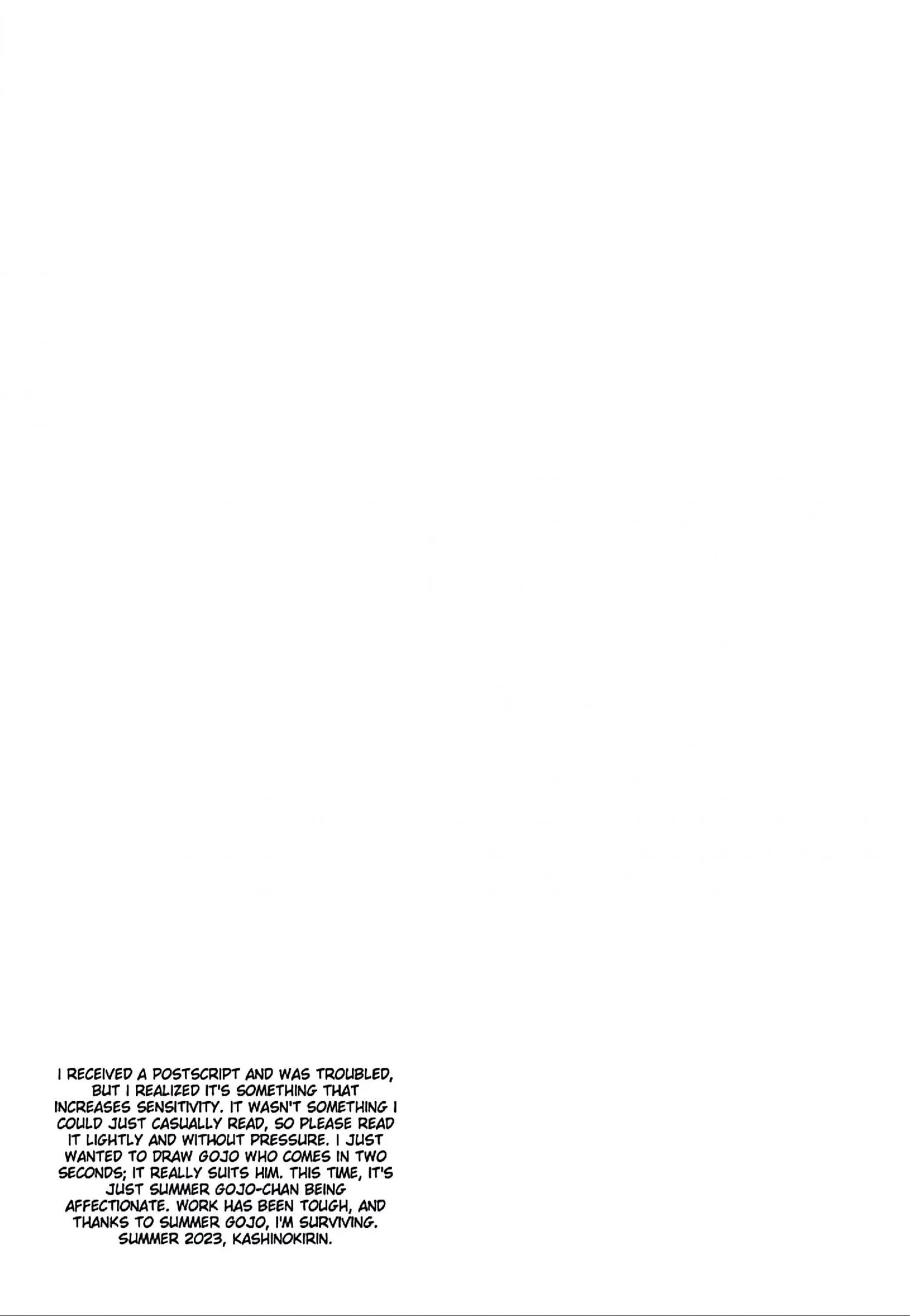 Euphoria – Jujutsu Kaisen dj - Chapter 29 Page 3