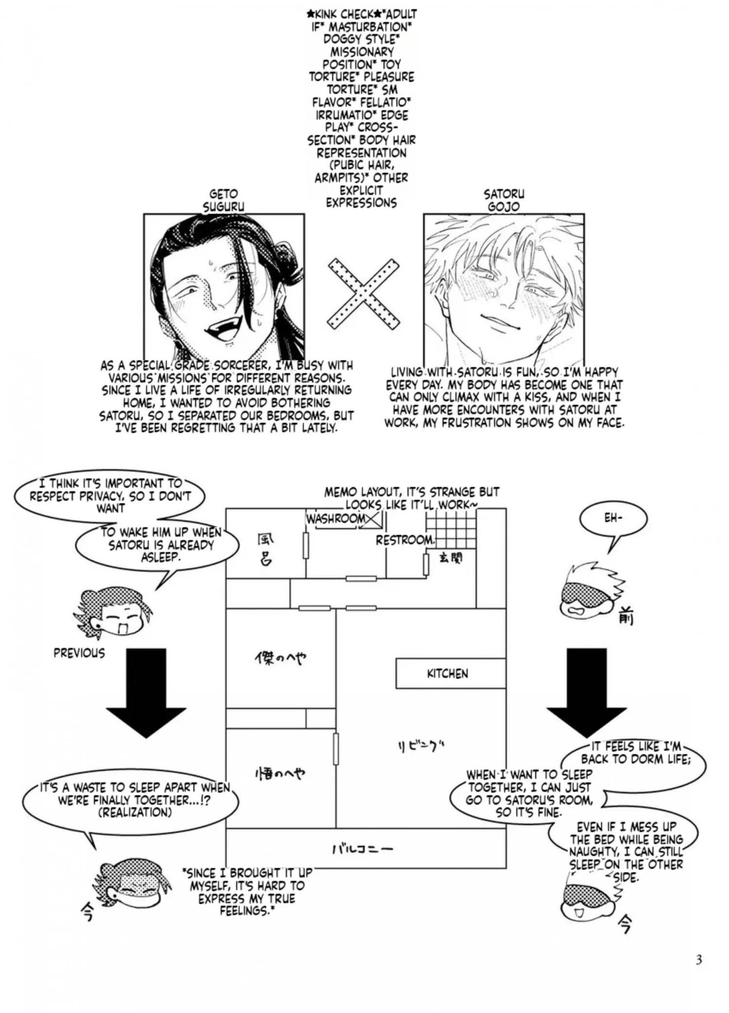 Euphoria – Jujutsu Kaisen dj - Chapter 4 Page 2