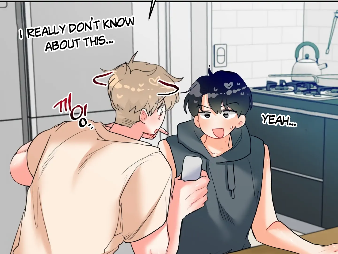 My Hyung’s Omega - Chapter 13 Page 112