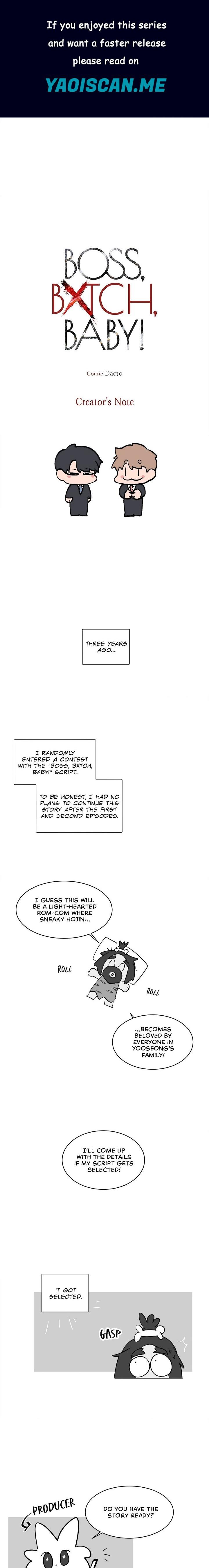Boss, Bxtch, Baby! - Chapter 59.33 Page 1