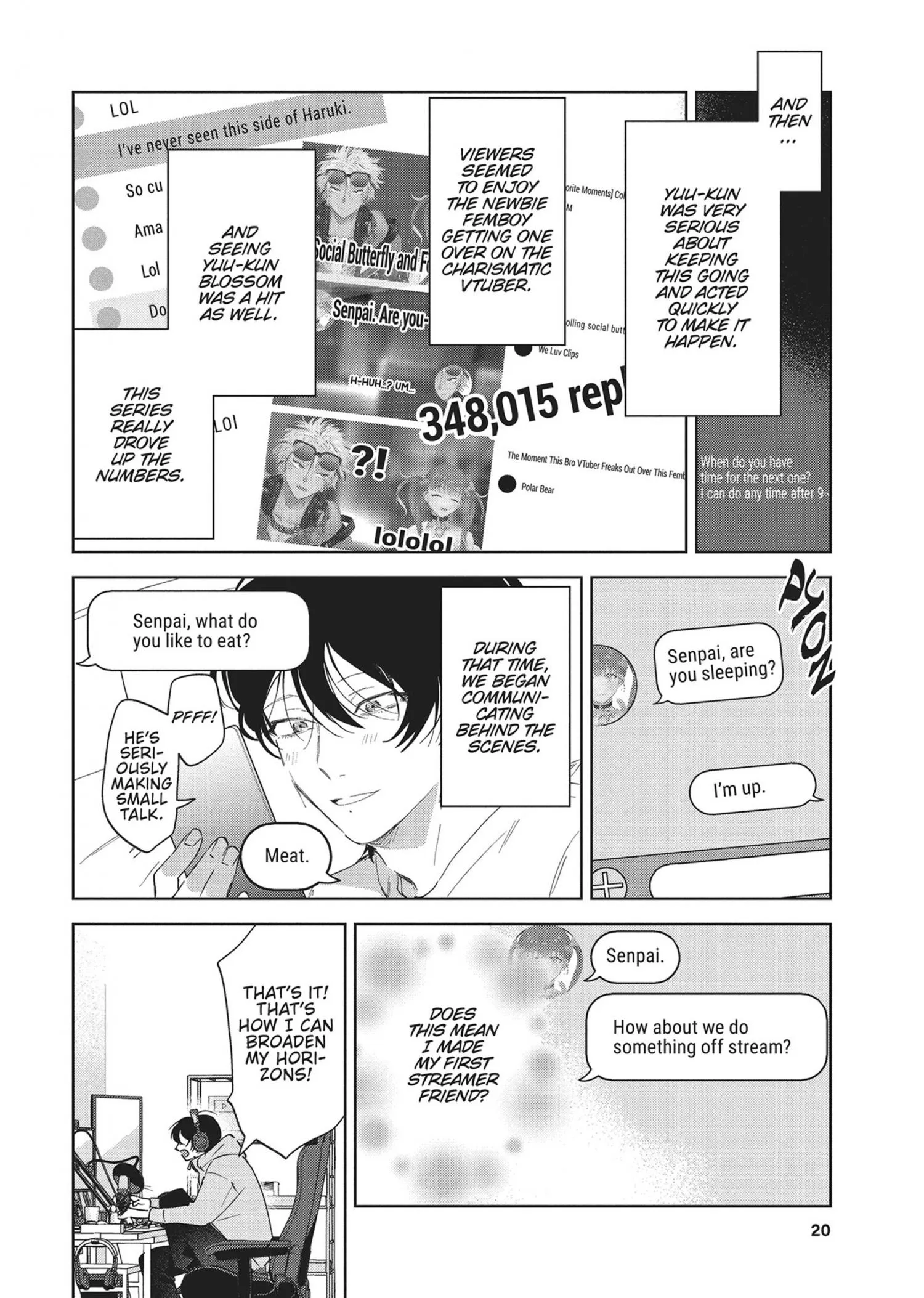 Senpai, Show Me Who You Are Inside - Chapter 1 Page 21