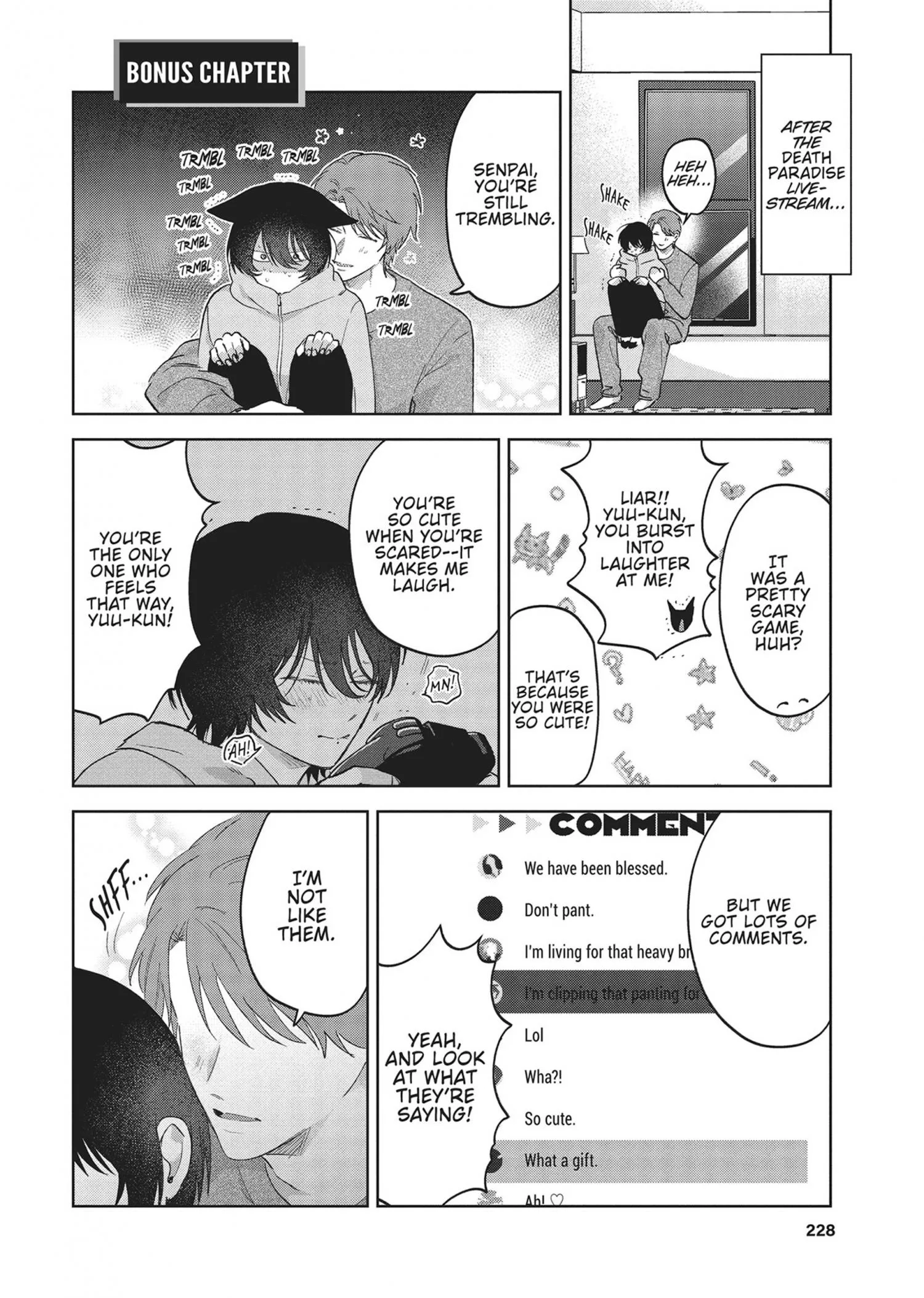 Senpai, Show Me Who You Are Inside - Chapter 5.5 Page 1