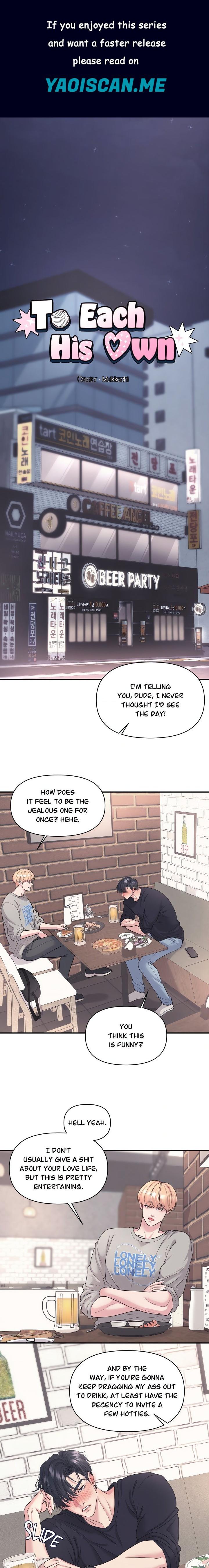 To Each His Own (Uncensored) - Chapter 19 Page 1