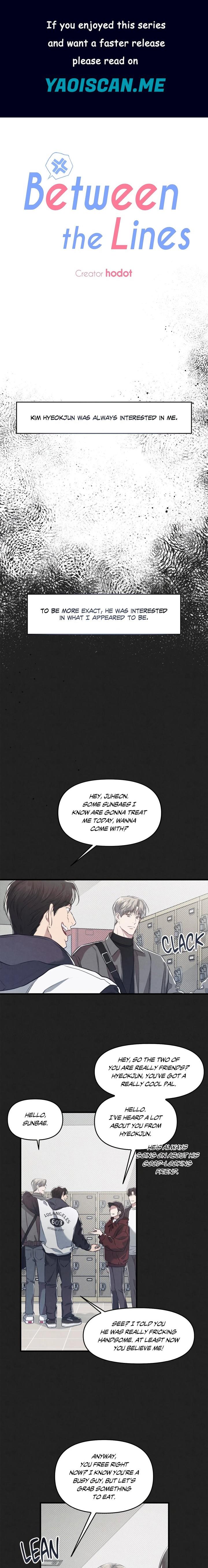 Between the Lines (Uncensored) - Chapter 21 Page 1