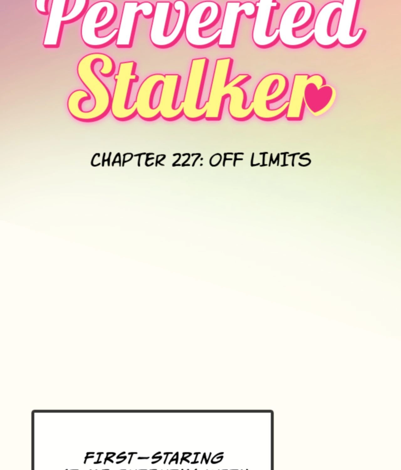 My Perverted Stalker - Chapter 227 Page 25