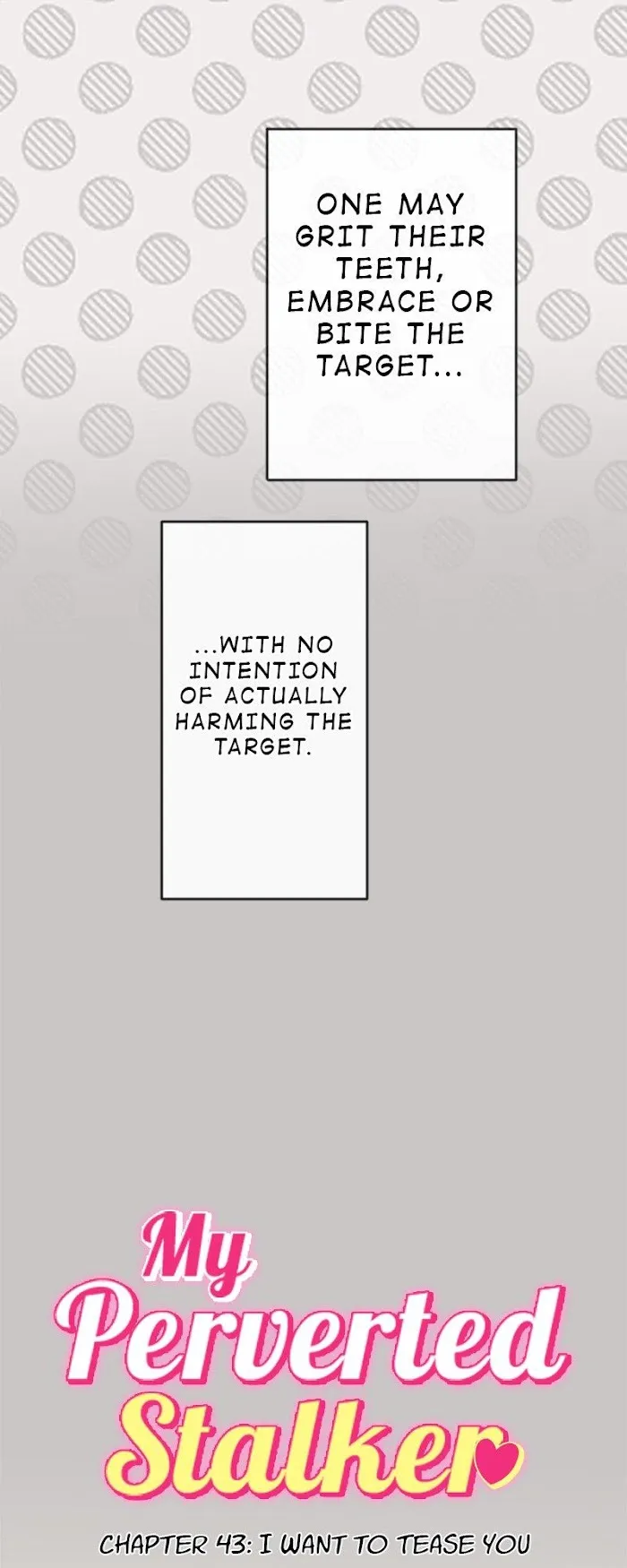 My Perverted Stalker - Chapter 43 Page 2